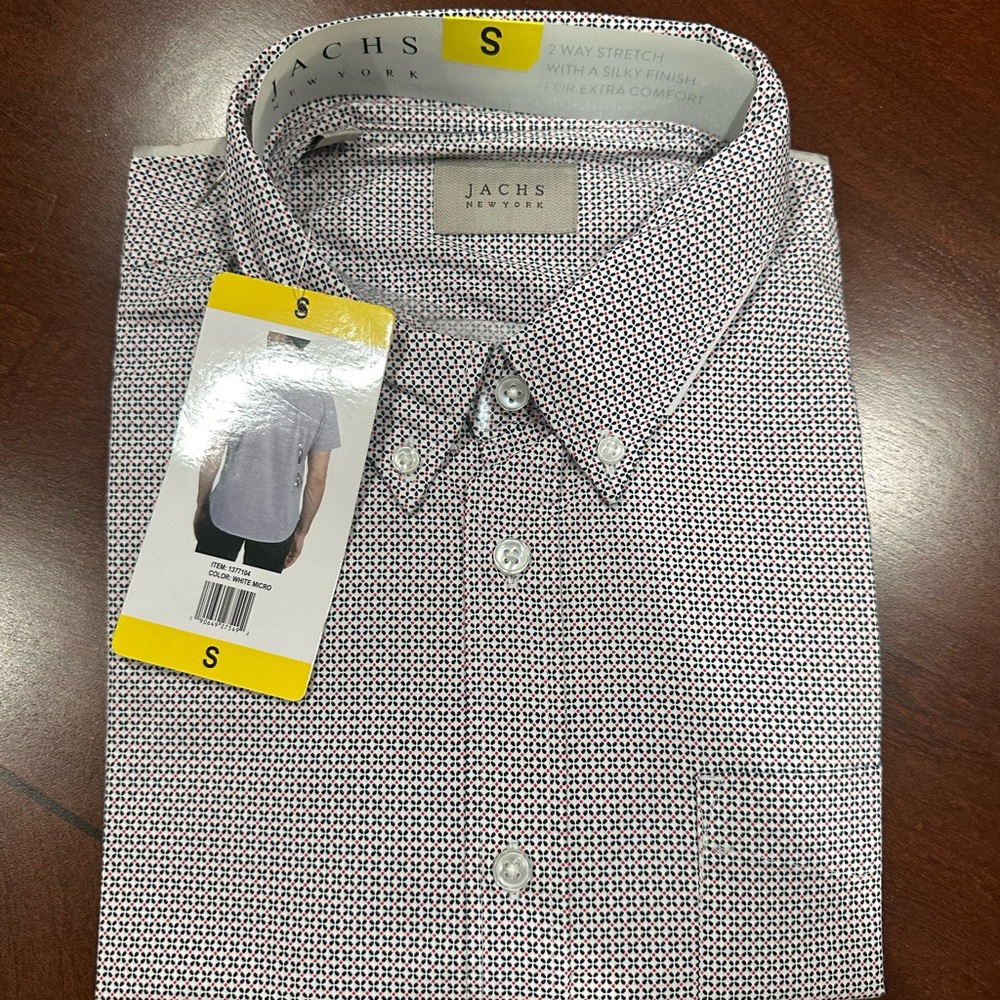 Men's Black and White Shirt